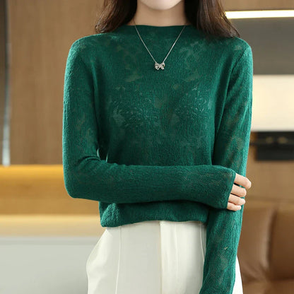 Val  - Suéter de lana fina para mujer