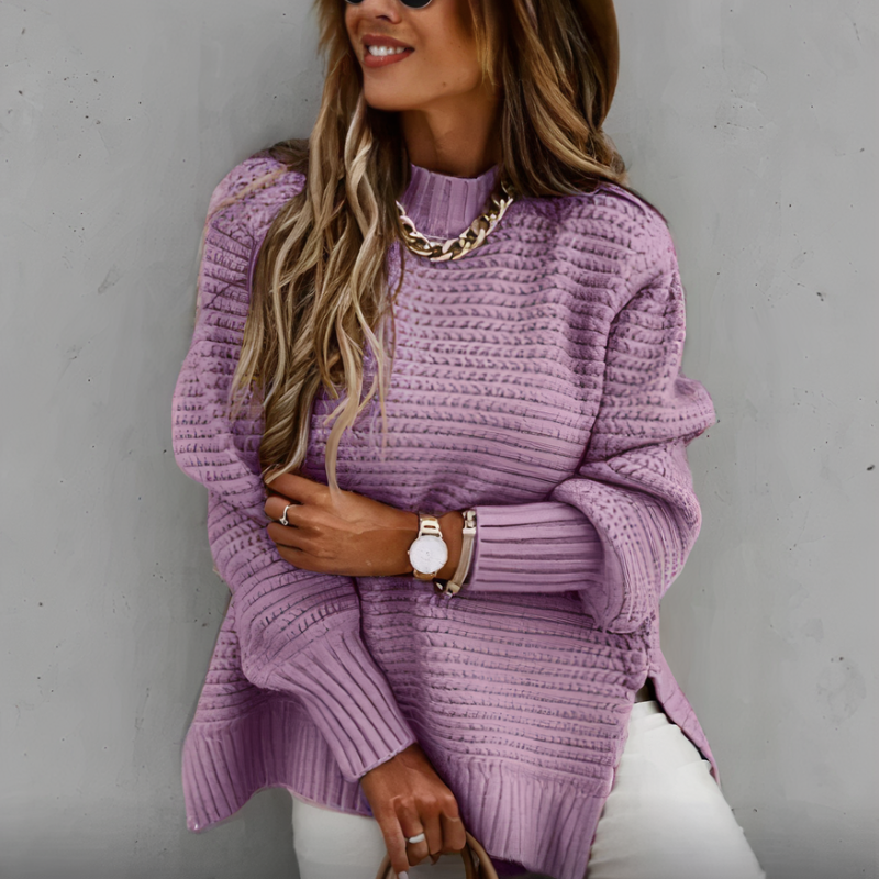 AMELIA - Suéter de punto vintage para mujer