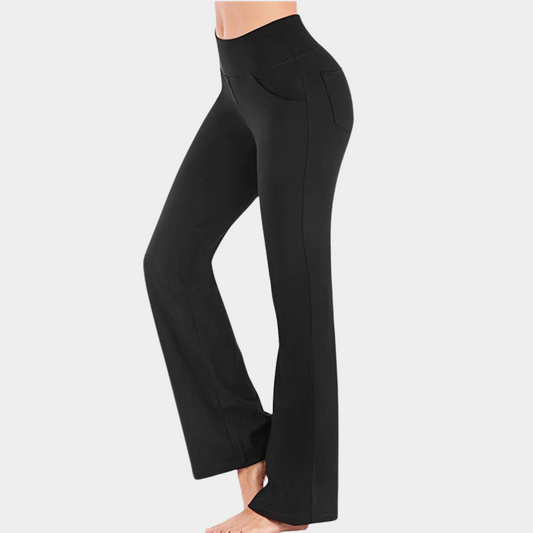 ESTELLA - Leggins deportivos de pierna ancha para mujer