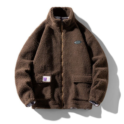 SVEN - Chaqueta bomber de peluche con estilo para mujeres