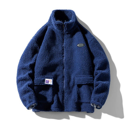 SVEN - Chaqueta bomber de peluche con estilo para mujeres