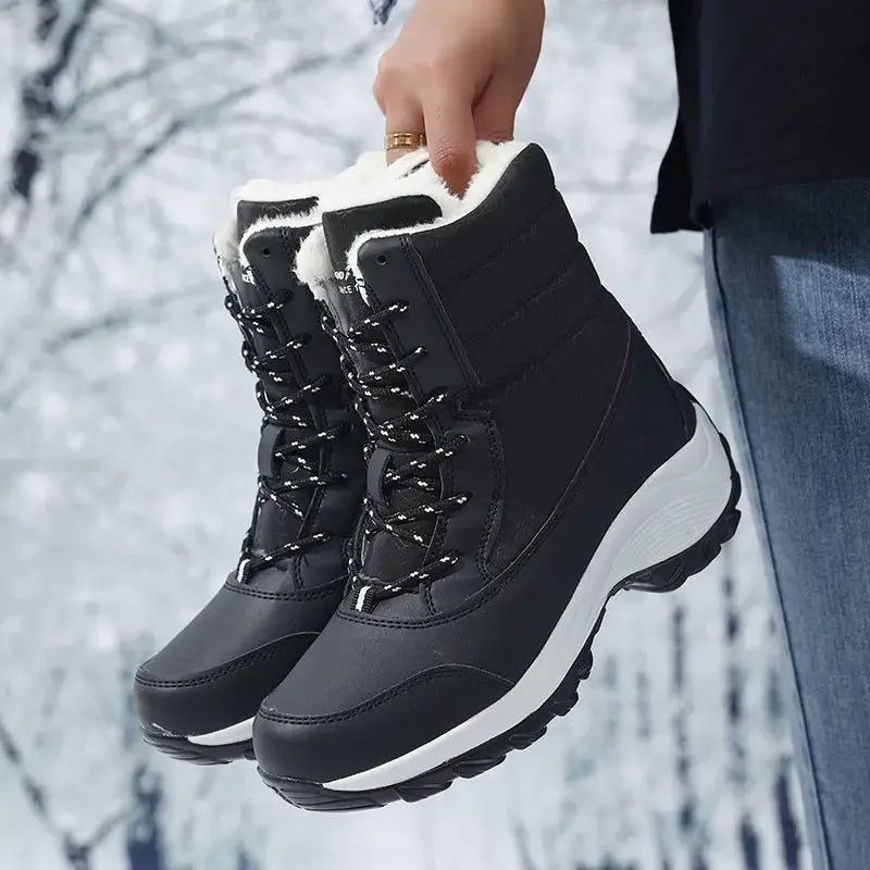 Botas de nieve cálidas para mujer con suela antideslizante – SABRINA