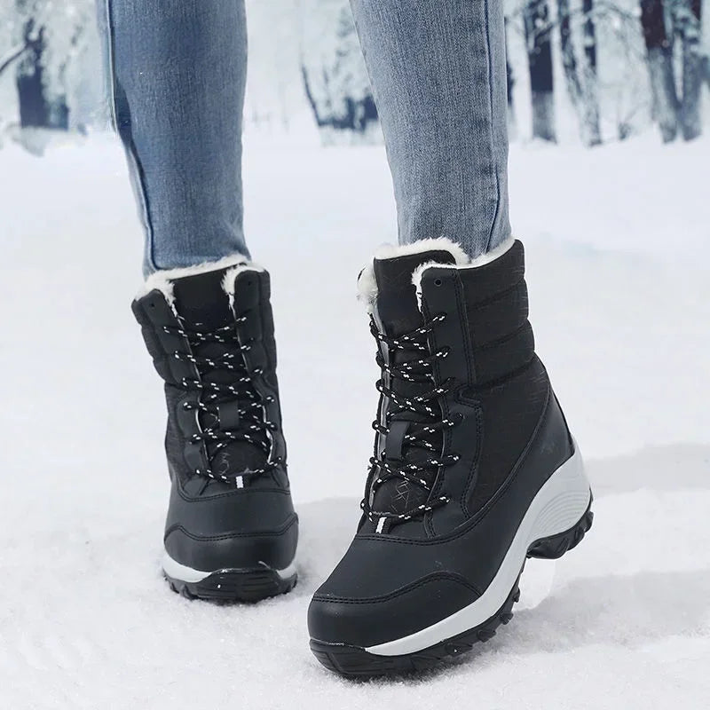Botas de nieve cálidas para mujer con suela antideslizante – SABRINA