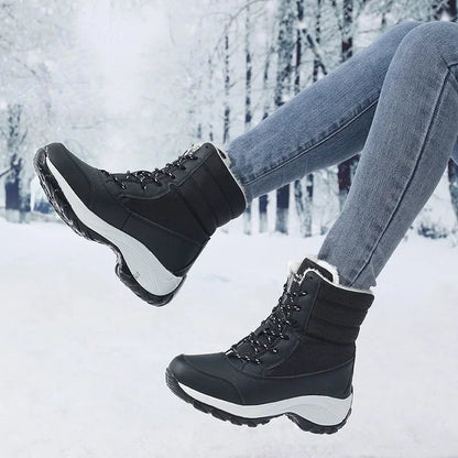 Botas de nieve cálidas para mujer con suela antideslizante – SABRINA