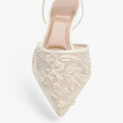 Tacones de malla elegantes para mujer – CELESTE