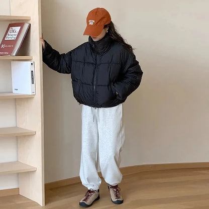 DASHA - Chaqueta acolchada puffer con diseño moderno para mujer