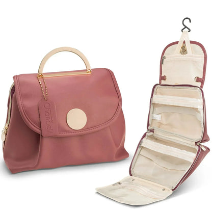 Organizador de cosméticos de viaje con diseño elegante – ELYSE