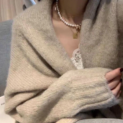 FRIDA – Cárdigan de punto elegante para mujer