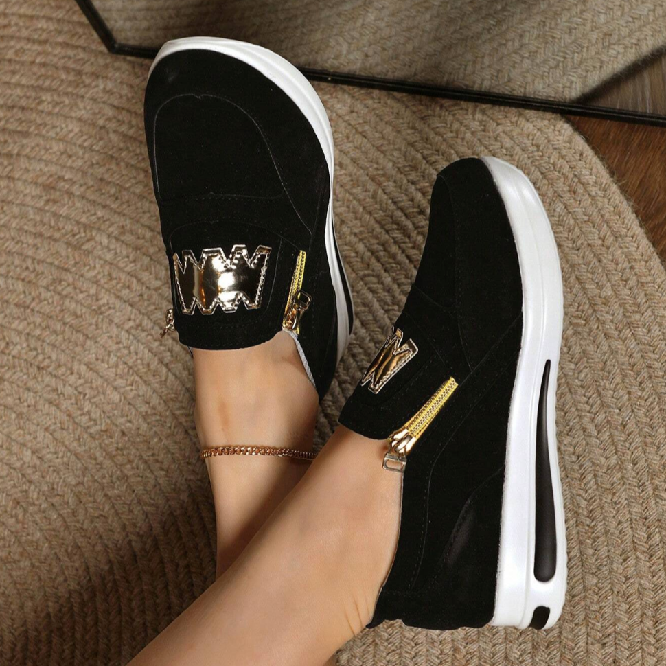 Zapatillas con plataforma cómodas para mujer – Elevina