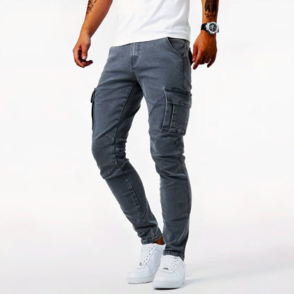 Pantalón cargo denim para hombre – PABLO