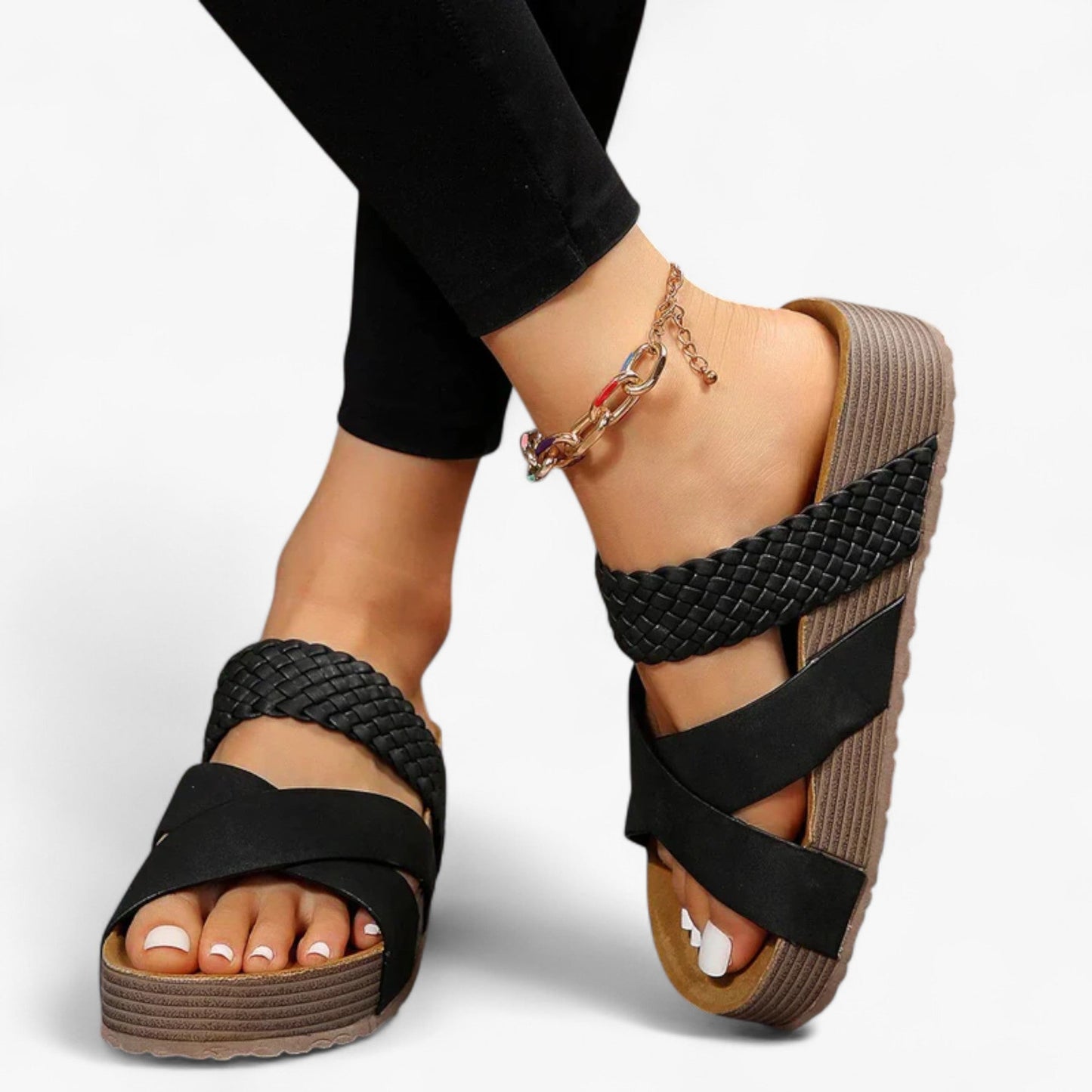 Sandalias ortopédicas cómodas para mujer – JULIA COMFORT