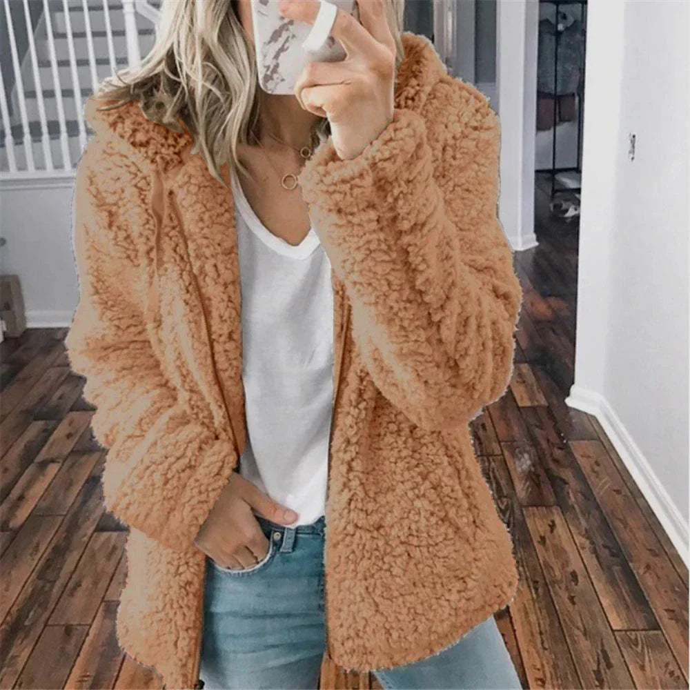 SILVIA - Chaqueta de invierno con capucha para mujeres
