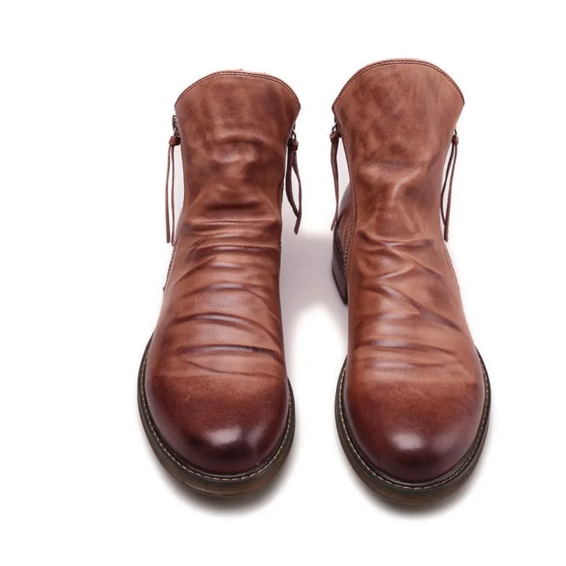 Botas chelsea de cuero para hombre modernas – MAVERICK
