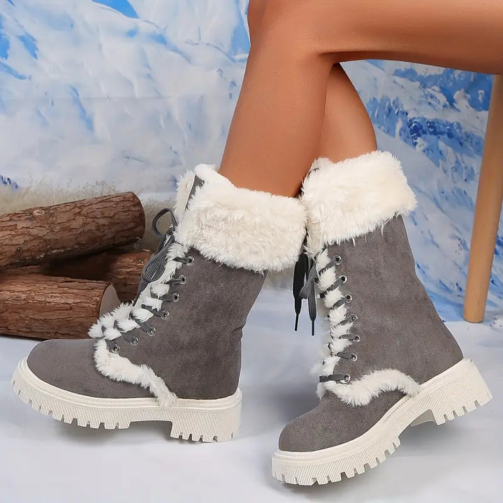 GIULIA – Botas de nieve forradas con felpa para mujer