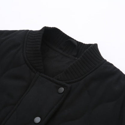 Cazadora bomber oversize de mujer con cremallera – SILVIA