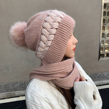 JASMIJN - Set de gorro y bufanda para mujeres