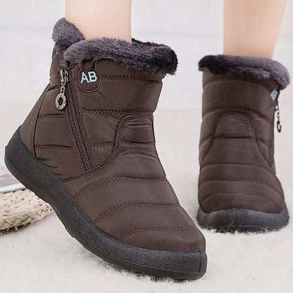 Botas de invierno antideslizantes para mujer con diseño robusto – SOPHIA