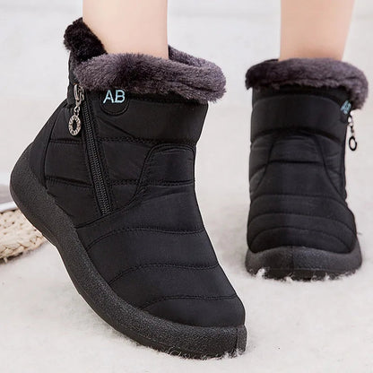 Botas de invierno antideslizantes para mujer con diseño robusto – SOPHIA