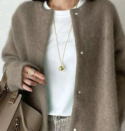 FRANCISCA – Abrigo-cárdigan chic y acogedor para mujer