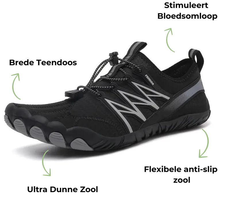 Zapatillas barefoot unisex ligeras y transpirables para caminar natural – WILDWALK