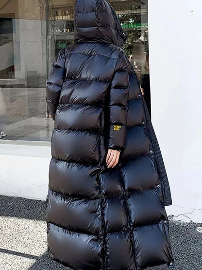 VIVIA - Abrigo largo de plumón para mujeres para el invierno