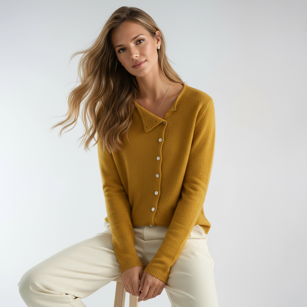 EVANZA – Cárdigan de mujer con botones y diseño suave y versátil