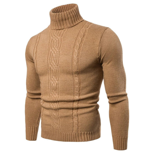 IVAR - Suéter de punto cuello alto para hombre
