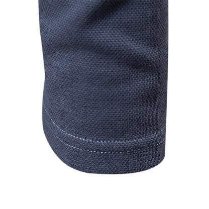 EMILIO - Camisa casual de manga larga con cuello para hombre