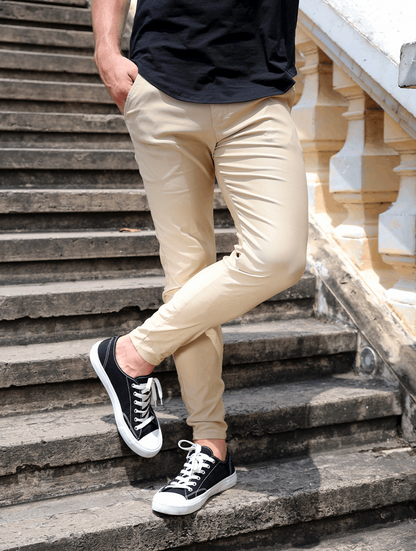 Pantalón slim fit elástico para hombre – ZACHARY