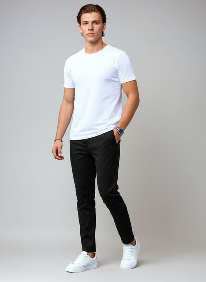 DANTERO – Pantalón chino slim fit para hombre con estilo elegante y versátil