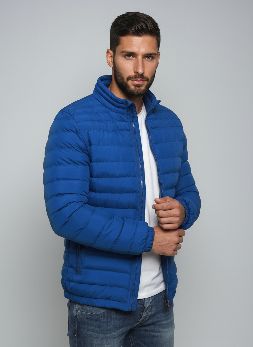 RANDOR – Puffer acolchado para hombre con diseño moderno y protección térmica
