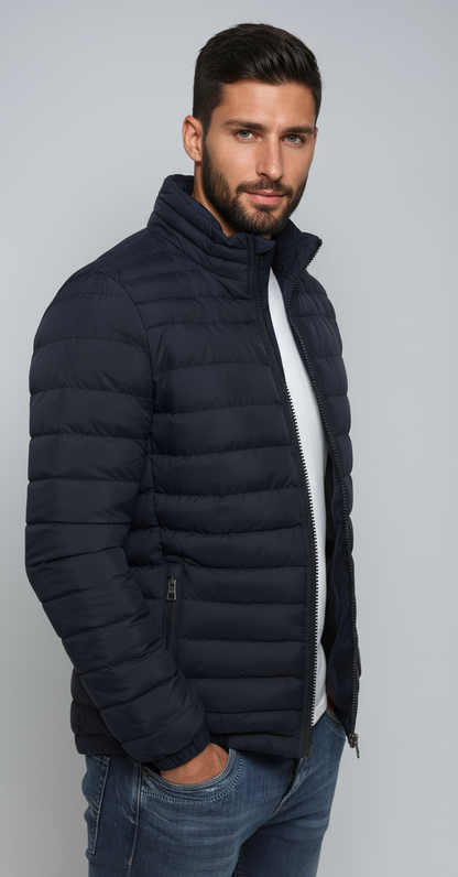 RANDOR – Puffer acolchado para hombre con diseño moderno y protección térmica