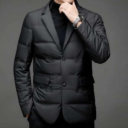 Chaqueta acolchada tipo blazer para hombre – AMELL