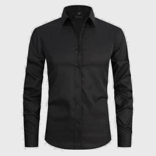 Camisa elástica sin arrugas para hombre – Alvenzo