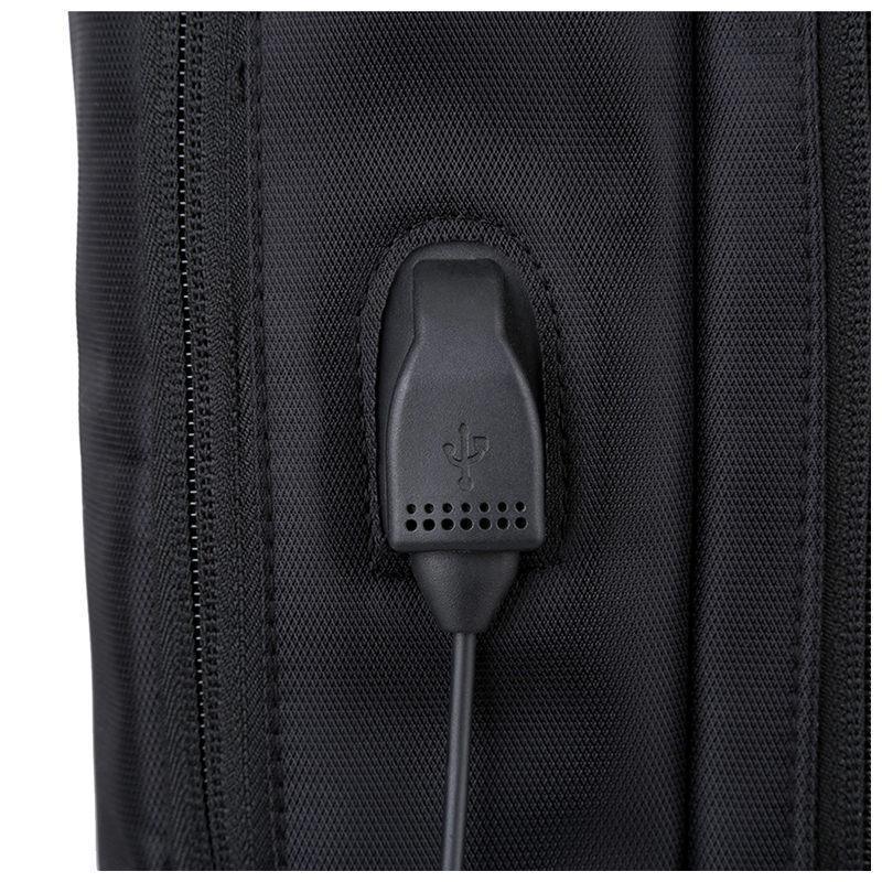 Mochila antirrobo con puerto USB para cargar dispositivos – URBANA