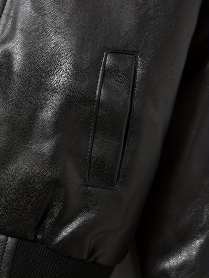 RAFFY - Chaqueta con cremallera y cuello alto para niños