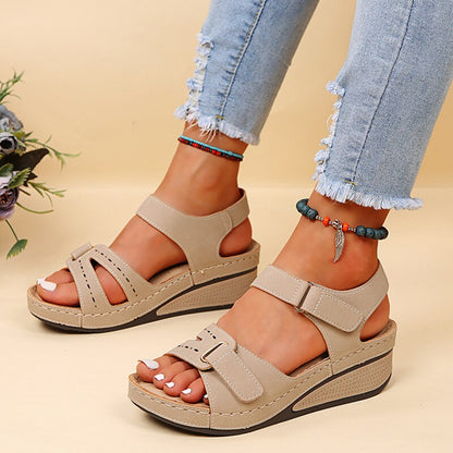 Sandalias ortopédicas retro cómodas y elegantes para mujer – VIVIANA
