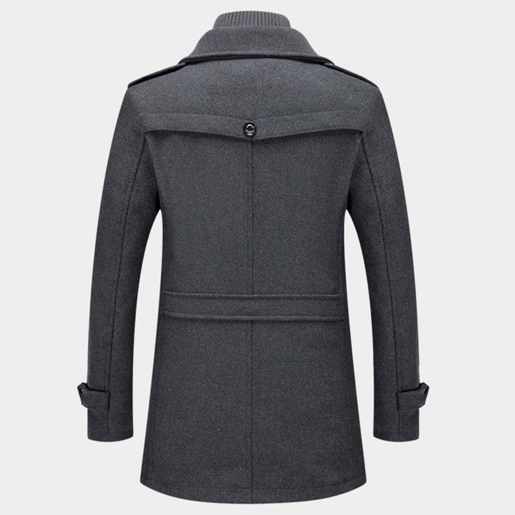 ULFRED – Abrigo largo de invierno para hombre con estilo clásico y protección térmica