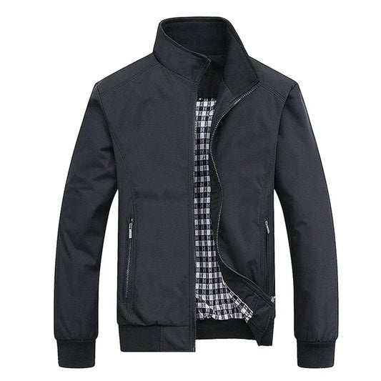 ALTON - Chaqueta casual con cremallera para hombre