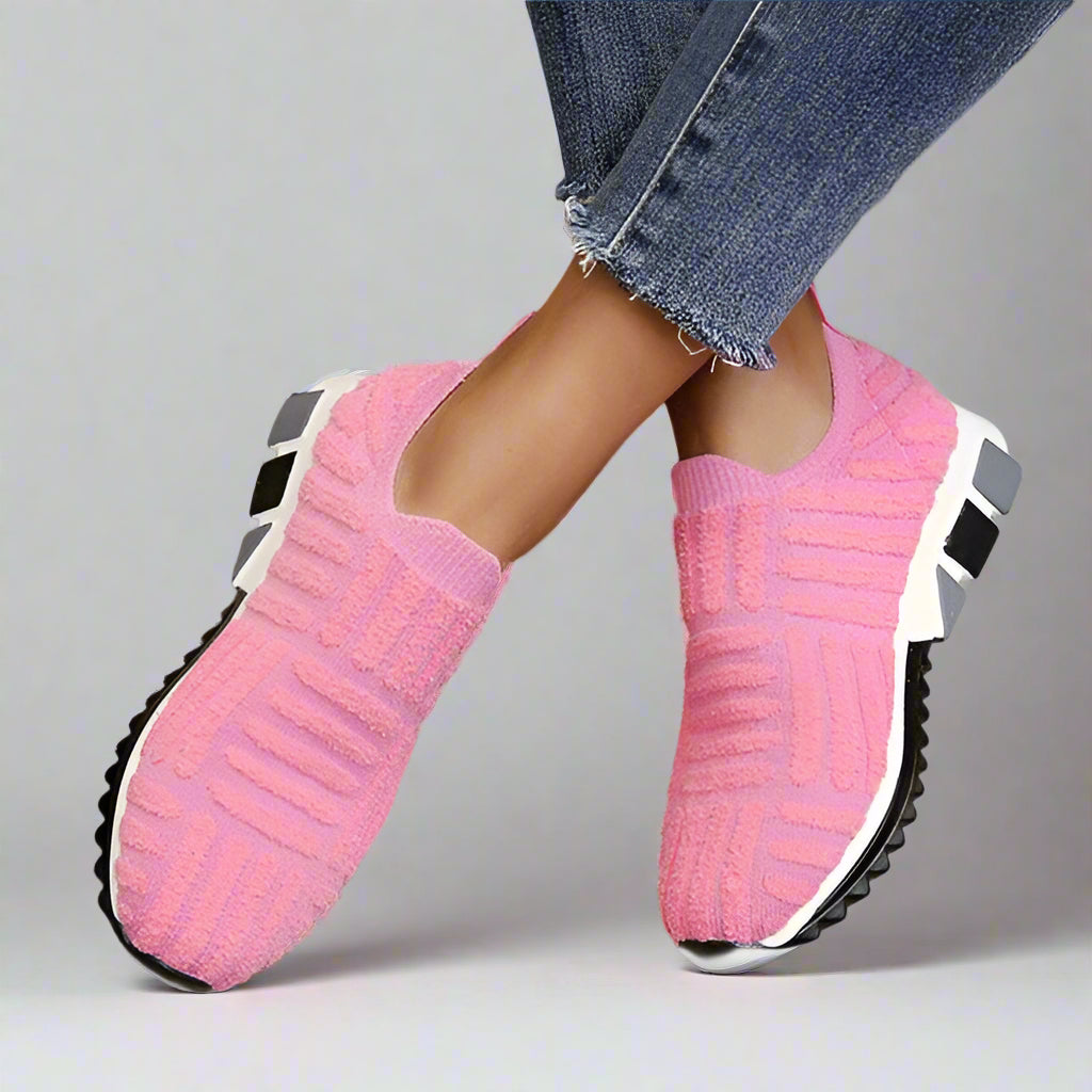 Zapatillas deportivas modernas para mujer con suela gruesa – LUNARIA