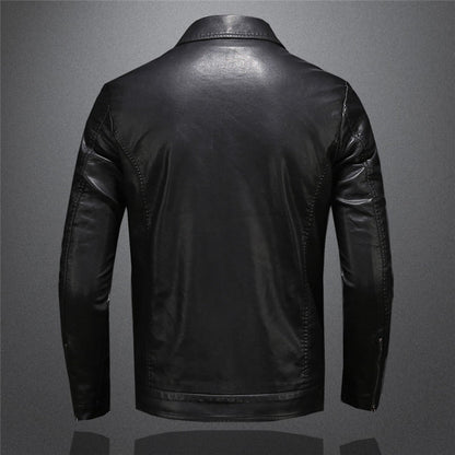 CODA - Chaqueta de cuero ajustada para hombre