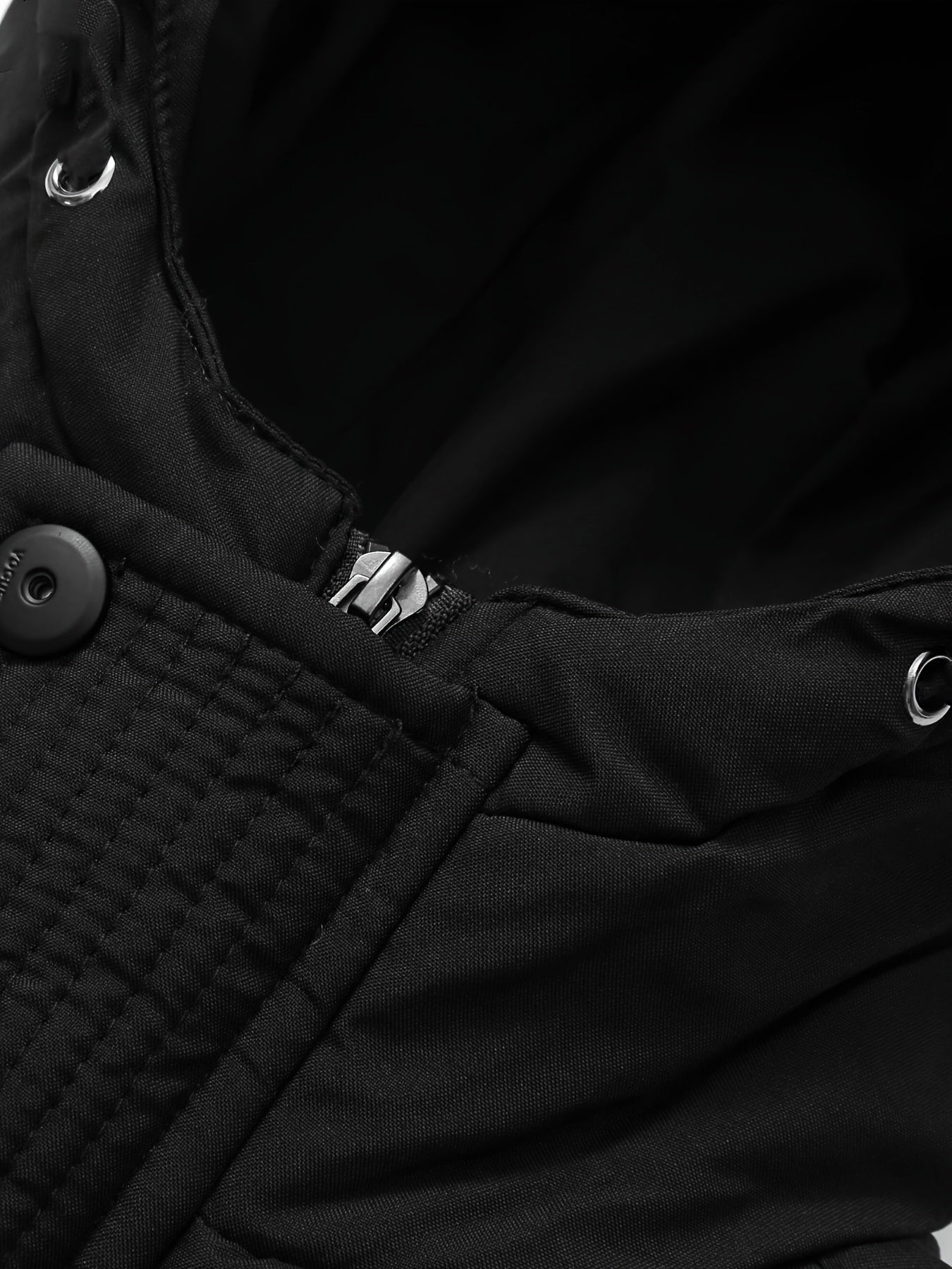 LUKAS - Abrigo de invierno con capucha y cremallera para niño