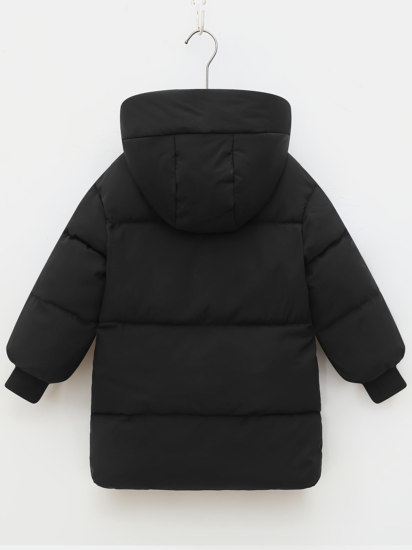 NILS - Chaqueta acolchada con capucha y mangas largas para niños