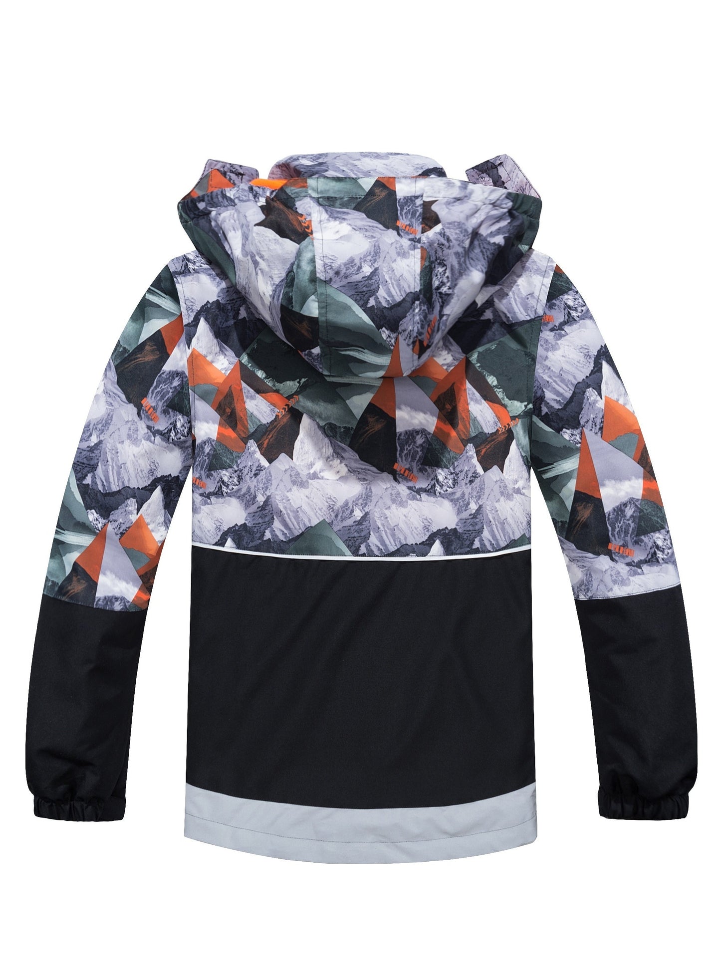 MILO - Abrigo impermeable para niños con capucha desmontable