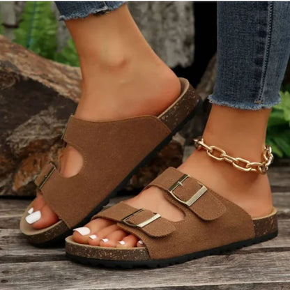 Sandalias retro cómodas y elegantes para mujer, perfectas para el verano – ELENA VERANO