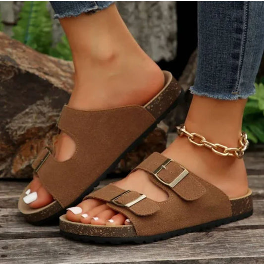 Sandalias retro cómodas y elegantes para mujer, perfectas para el verano – ELENA VERANO