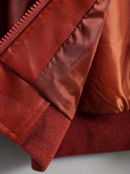 RAFFY - Chaqueta con cremallera y cuello alto para niños