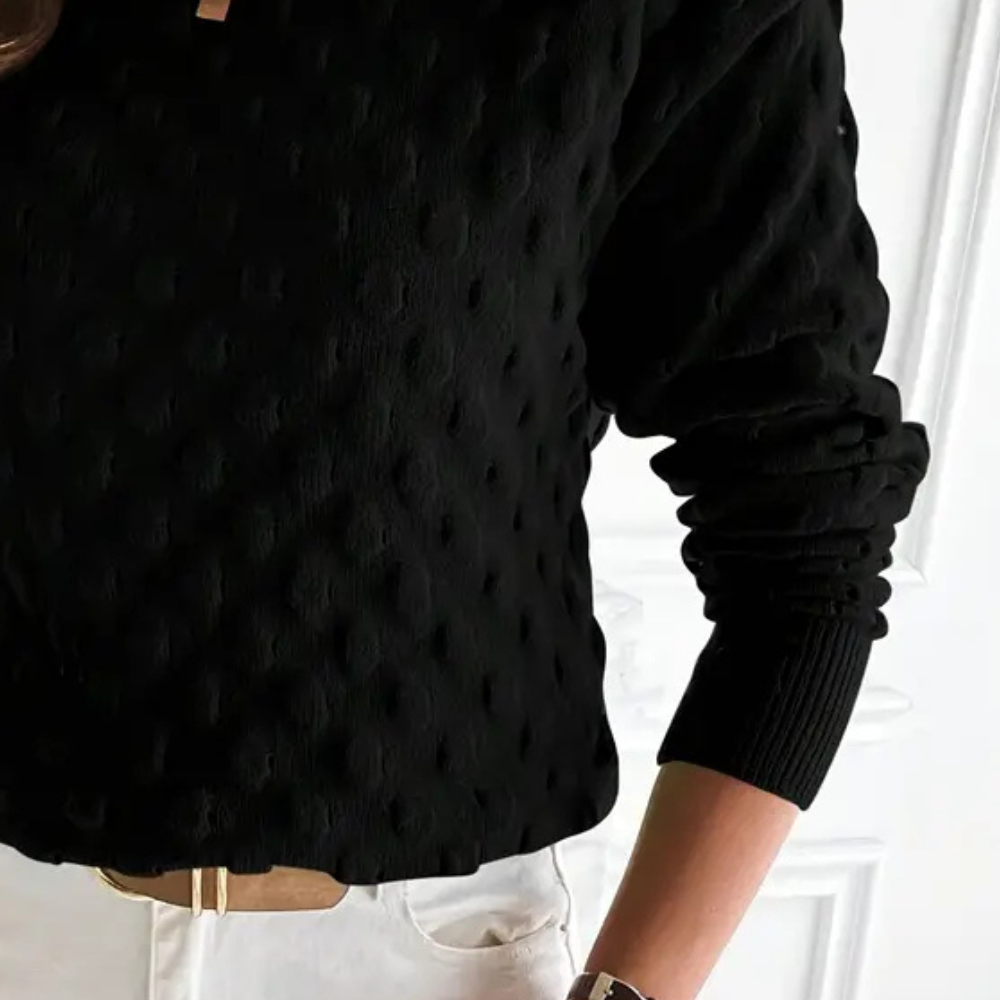 ELSA - Jersey de punto casual y cómodo para mujer