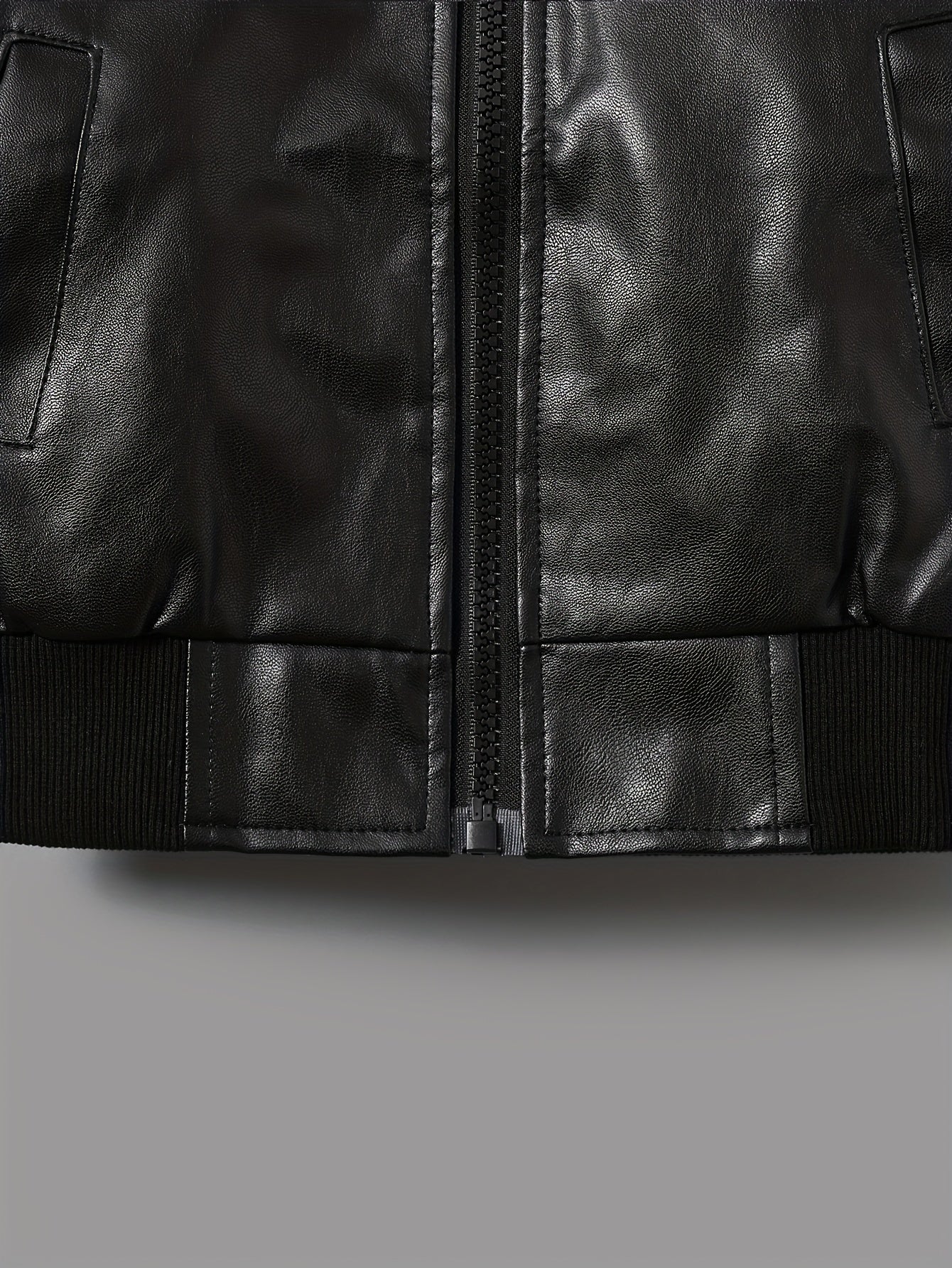 RAFFY - Chaqueta con cremallera y cuello alto para niños