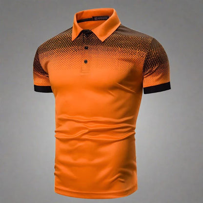 Polo para hombre con efecto degradado moderno – GRADINEL
